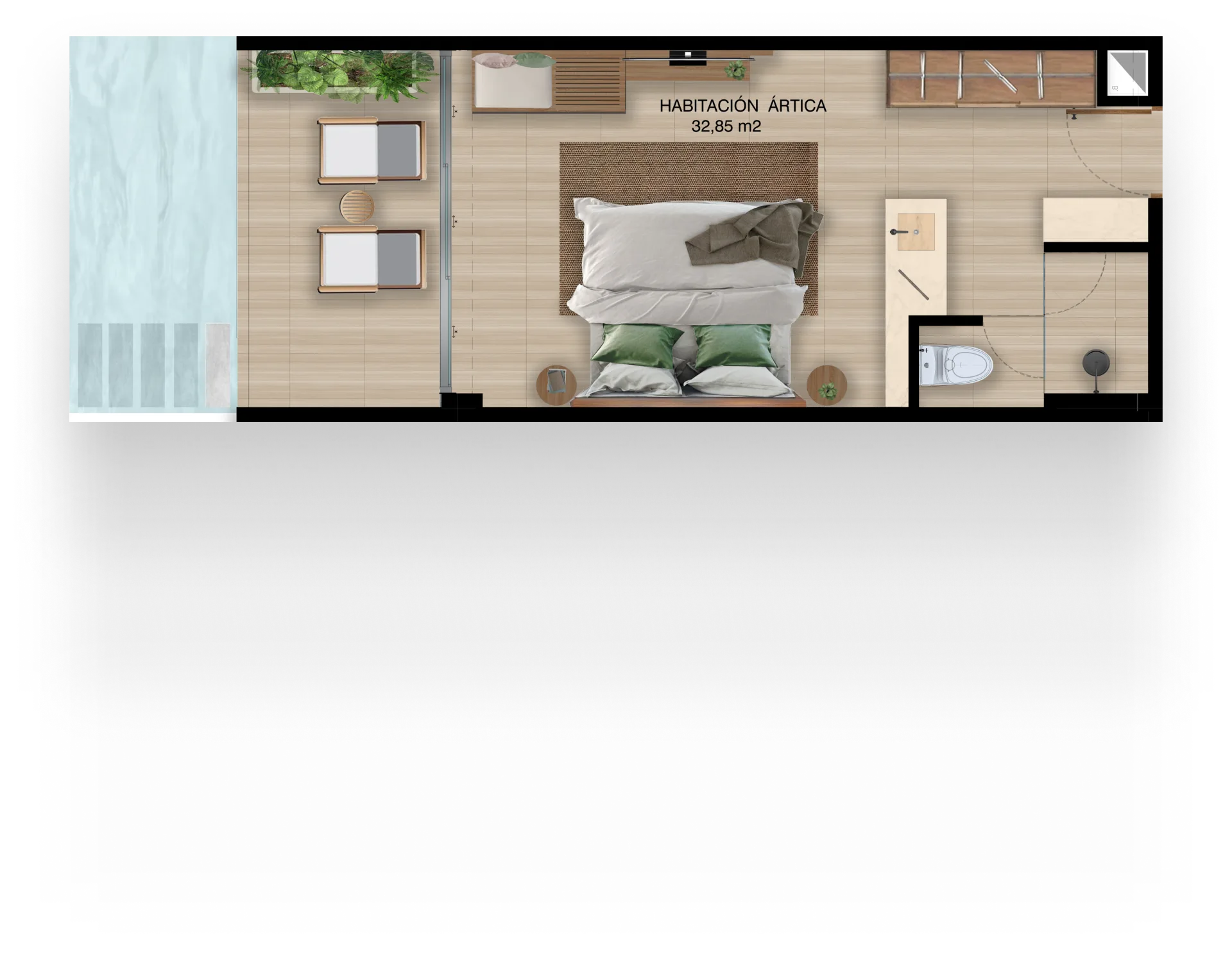 HABITACIÓN ÁRTICA